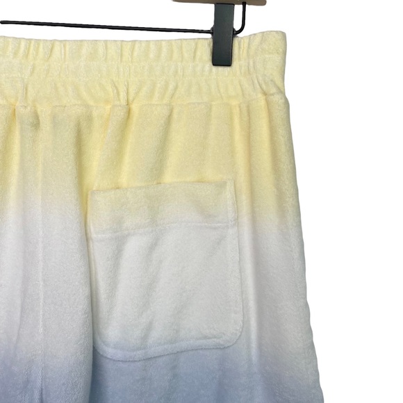 Rails Jane Terry Cloth Shorts Sky Blue Dip Dye - Picture 11 of 14